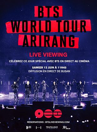 poster du film BTS World Tour 'Arirang' in BUSAN : Live Viewing