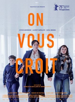 poster du film On vous croit