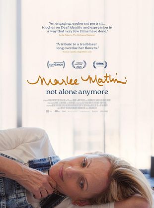 poster du film Marlee Matlin: Not Alone Anymore
