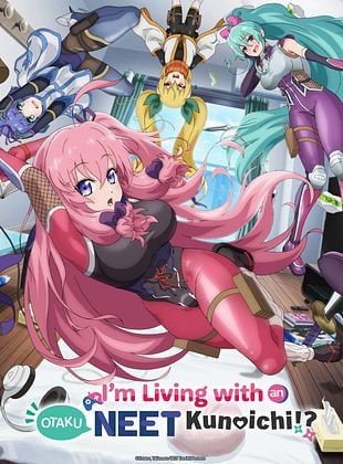 poster de la série I'm Living With an Otaku NEET Kunoichi!?