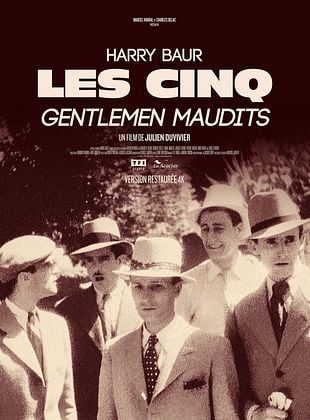 poster du film Bande-annonce Les Cinq Gentlemen maudits