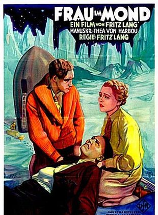 poster du film The Woman in the moon