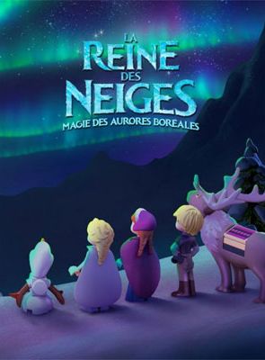 poster de la série La Reine des neiges - Magie des aurores boréales
