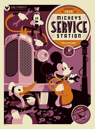 poster du film Mickey garagiste