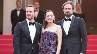 image de Cannes 2015 - Lady Cotillard et Michael Fassbender sur les marches