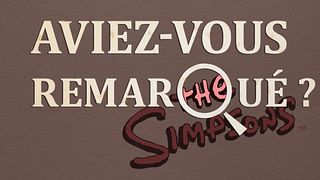 image de Aviez-vous remarqué ? Les Simpson
