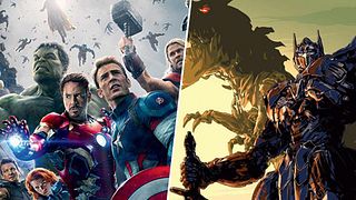 image de Avengers VS Transformers : le mash-up !