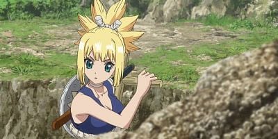 poster de la série Un chemin croulant de terre