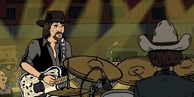 poster de la série Waylon Jennings - Part One