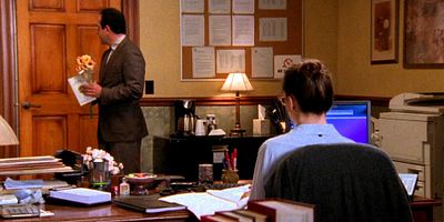 poster de la série Monk se bat contre l'hôtel de ville