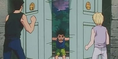 poster de la série Entraînement X Chien X Porte