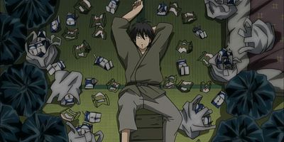 poster de la série Les repas devraient être équilibrés / Nous sommes tous des guerriers dans la lutte contre le destin