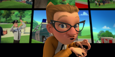 poster de la série Chat Flic