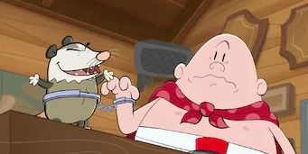 poster de la série Capitaine Superslip et les anormales atrocités des astucieux animaux agresseurs