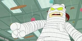 poster de la série Capitaine Superslip et la Formidable inFection du Fétide Fouettosaure