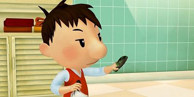 poster de la série Les chaussures vertes