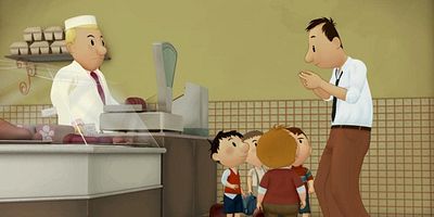 poster de la série On a fait les courses avec papa