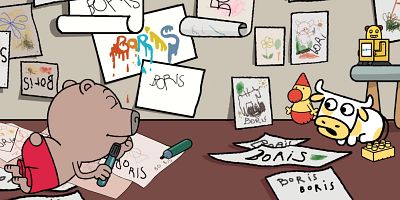 poster de la série Je sais écrire Boris