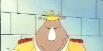 poster de la série Deux rhinocéros et un couffin