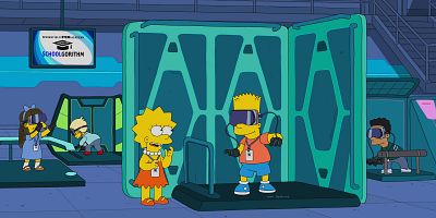 poster de la série La malédiction de Lisa Simpson