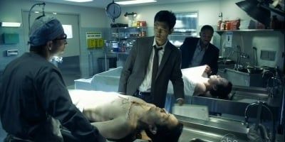 poster de la série La main bleue