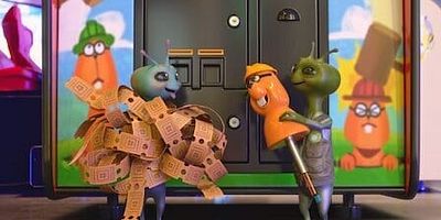 poster de la série La salle de jeux/Les raviolis chinois/Les cadeaux
