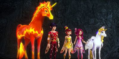 poster de la série La quête de la fleur de feu