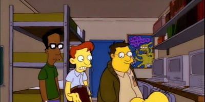 poster de la série Homer va à la fac