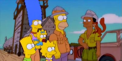 poster de la série Le safari des Simpson