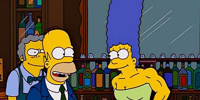 poster de la série Les muscles de Marge