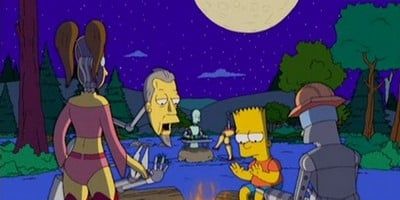 poster de la série Simpson horror show