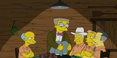 poster de la série Burns est piqué