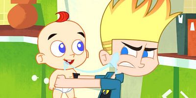 poster de la série Le petit frérobot de Johnny
