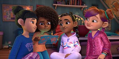 poster de la série Cheveux au vent