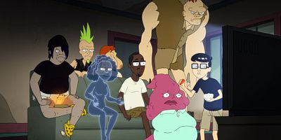 poster de la série Un Court Métrage Animé dans Lequel des Supers Bien Vénères Tuent leurs Parents