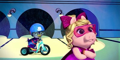 poster de la série Super Fabuleuse contre Capitaine Glaçon / La machine temporelle de Piggy