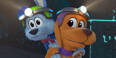 poster de la série Les aventuriers de la pantoufle perdue / Freine, toutou, freine !