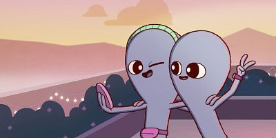 poster de la série Gare aux chutes