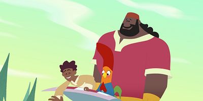 poster de la série Arizona Poulettejaune et le Temple du Troll / La Poule et le haricot magique