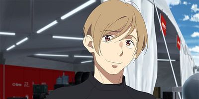 poster de la série Suzuka, pluie