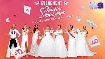 image de la news Marié(e) à tout prix : date de diffusion, casting… Toutes les infos sur la nouvelle télé-réalité événement de W9 !