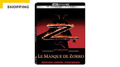 image de la news Le Masque de Zorro : précommandez le film culte dans son édition 4K Steelbook limitée !