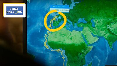 image de la news Faux Raccord Sous la Seine : un requin dans la Loire, un bateau qui fait des ronds dans l'eau, une voiture qui disparaît... Michel et Michel valident le film Netflix !