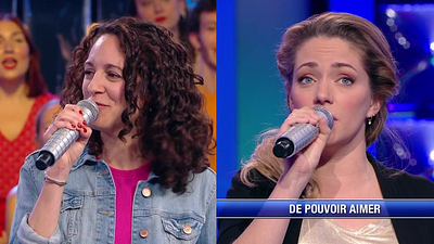 image de la news Coline (N'oubliez pas les paroles) à un cheveu de dépasser Karine : combien doit-elle encore gagner ?