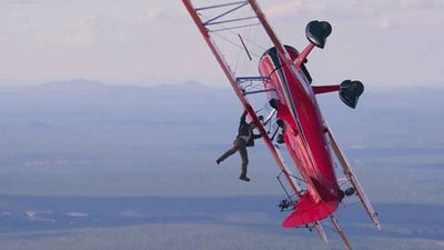 image de la news "Impossible de respirer" : Tom Cruise dévoile une cascade de Mission Impossible 8, et c'est vertigineux