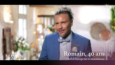 image de la news Romain (Mariés au premier regard) se serait-il marié avec Camille plutôt que Clémence ? Il se confie