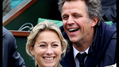 image de la news "Anne-Sophie Lapix a été incroyable" : Le mari de la journaliste de France 2 salue le soutien de sa femme lors de son combat contre le cancer