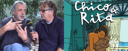 "Chico & Rita": rencontre avec Fernando Trueba et Javier Mariscal! [VIDEO]