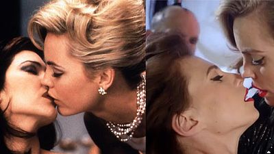 image de la news Melissa George refait la scène du baiser lesbien de "Mulholland Drive" pour une pub ! [VIDEO]