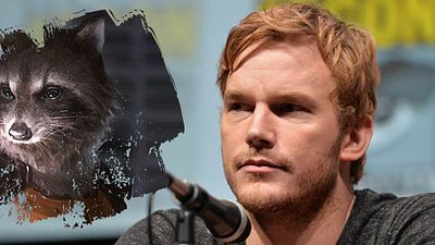 image de la news "Les Gardiens de la Galaxie" : Chris Pratt parle du raton laveur Rocket Racoon !